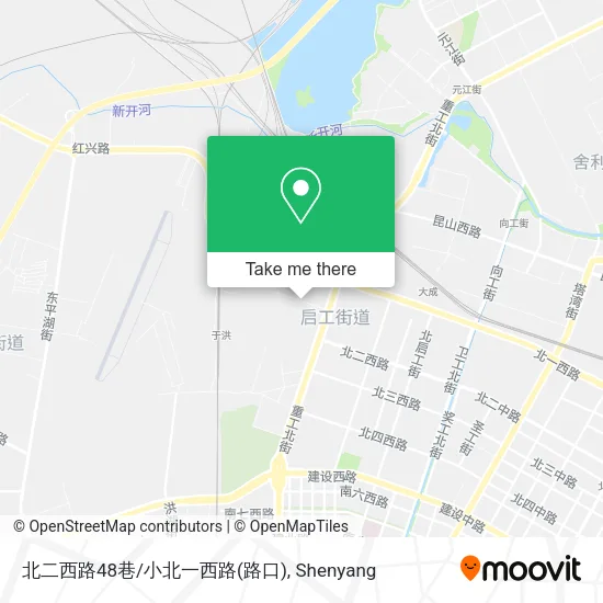 北二西路48巷/小北一西路(路口) map