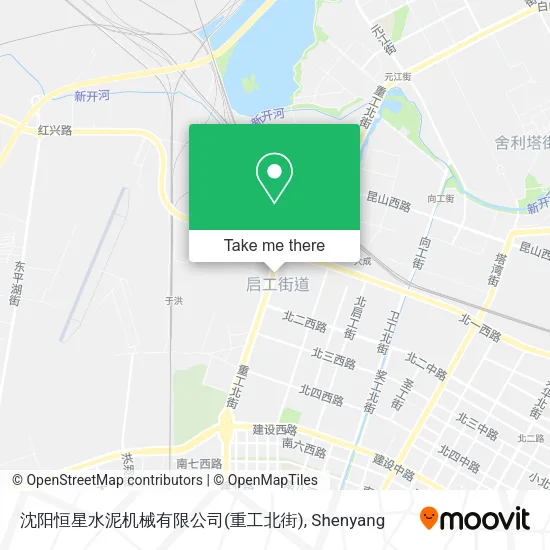 沈阳恒星水泥机械有限公司(重工北街) map