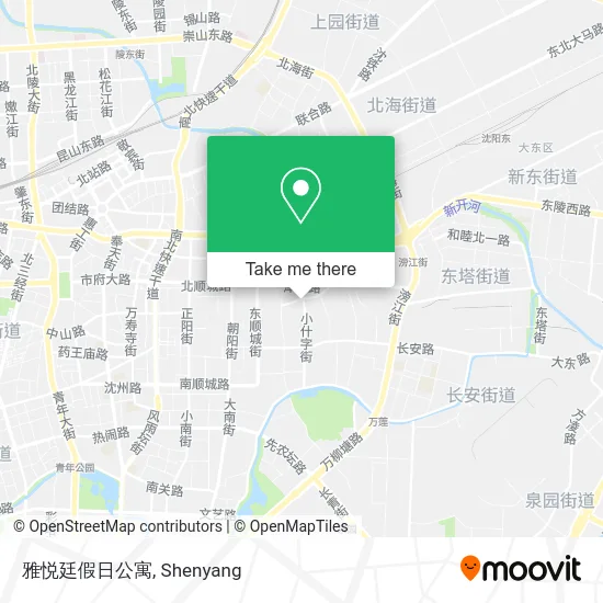 雅悦廷假日公寓 map