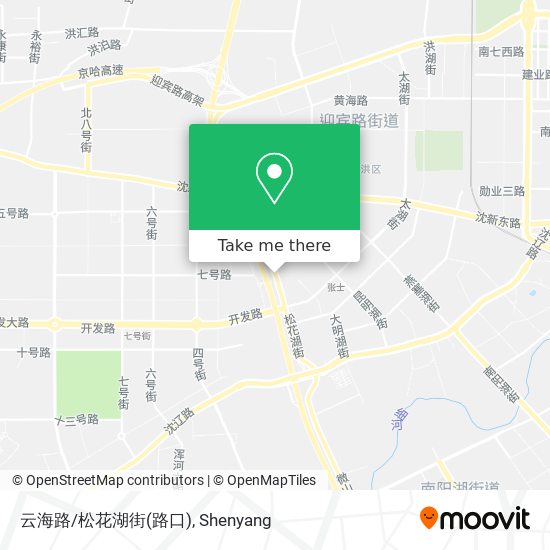 云海路/松花湖街(路口) map