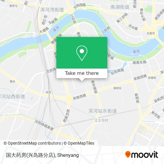 国大药房(兴岛路分店) map