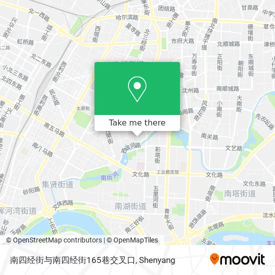 南四经街与南四经街165巷交叉口 map