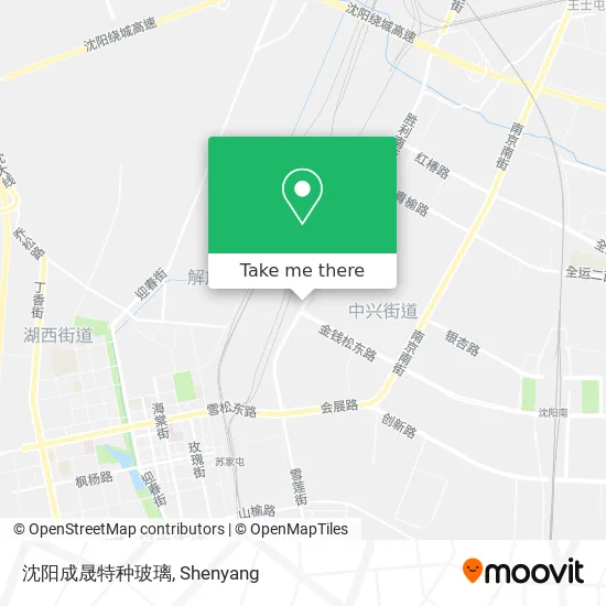 沈阳成晟特种玻璃 map