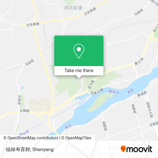 福禄寿喜财 map