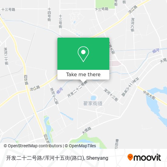 开发二十二号路/浑河十五街(路口) map
