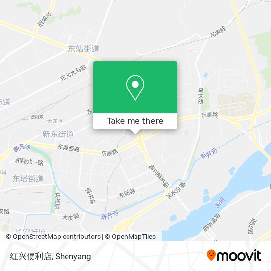 红兴便利店 map