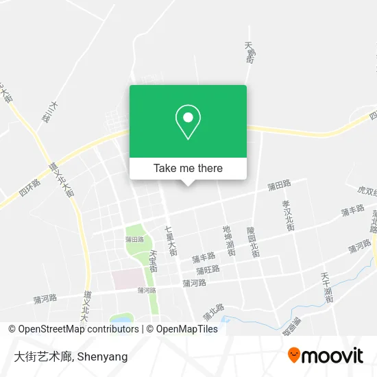 大街艺术廊 map
