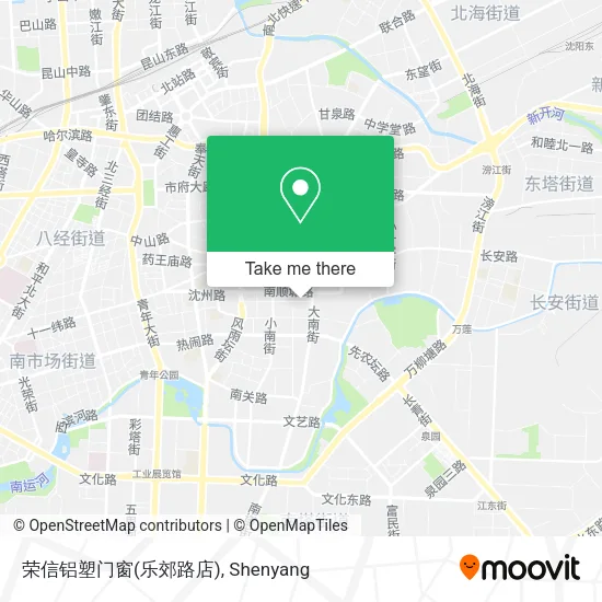 荣信铝塑门窗(乐郊路店) map