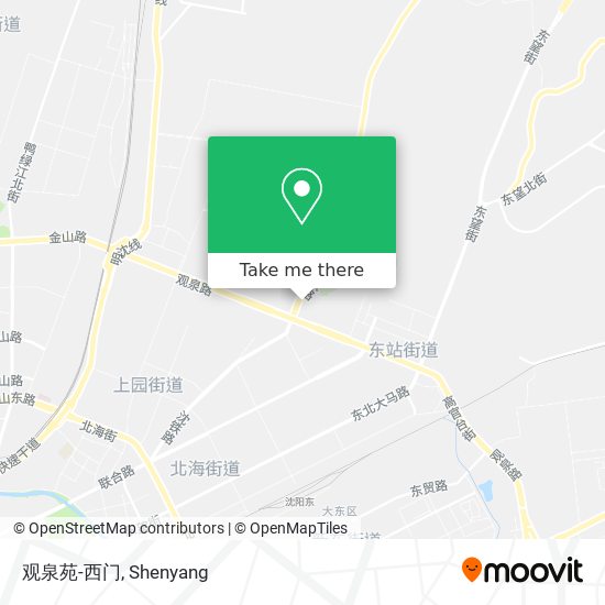 观泉苑-西门 map