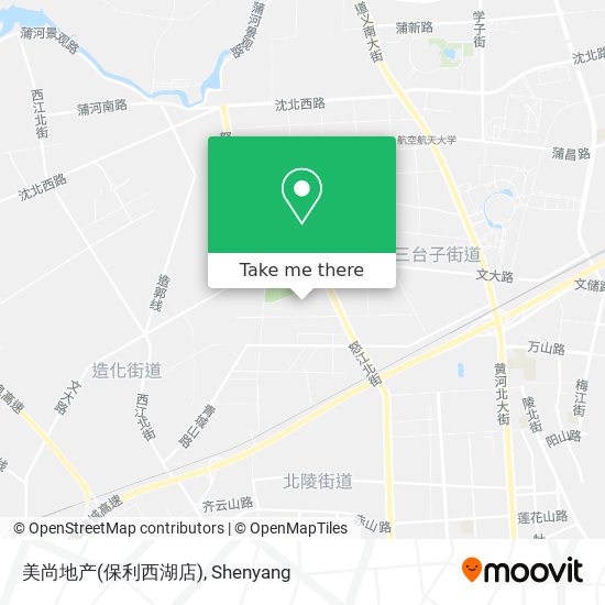 美尚地产(保利西湖店) map
