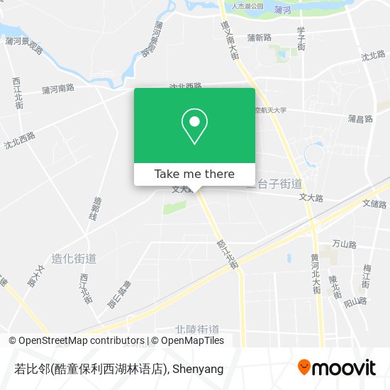 若比邻(酷童保利西湖林语店) map