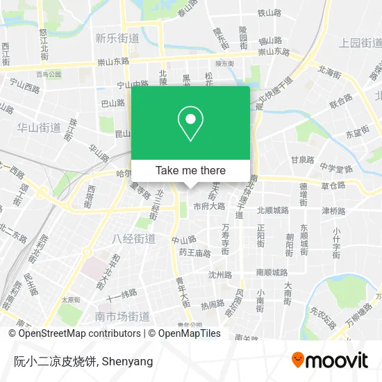 阮小二凉皮烧饼 map