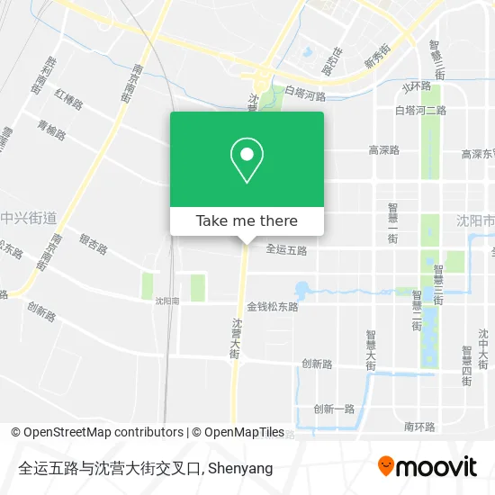 全运五路与沈营大街交叉口 map