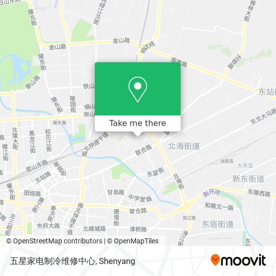 五星家电制冷维修中心 map