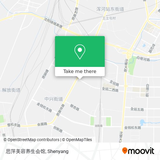 思萍美容养生会馆 map