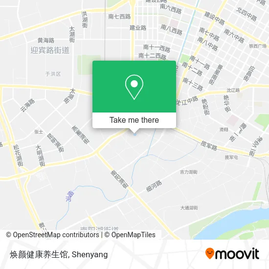 焕颜健康养生馆 map