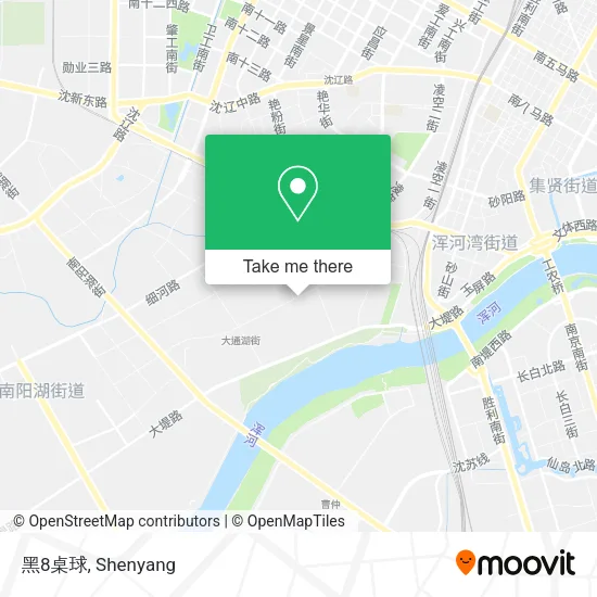 黑8桌球 map
