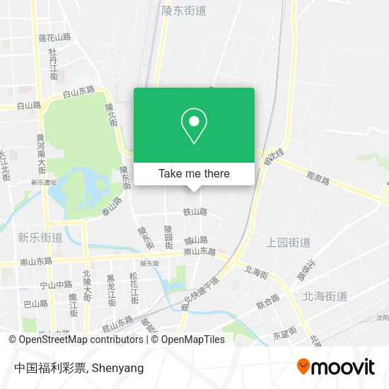 中国福利彩票 map
