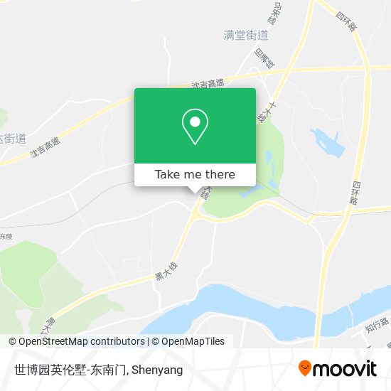 世博园英伦墅-东南门 map