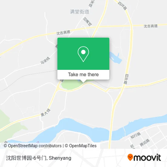 沈阳世博园-6号门 map