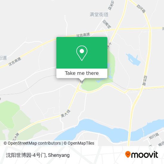 沈阳世博园-4号门 map