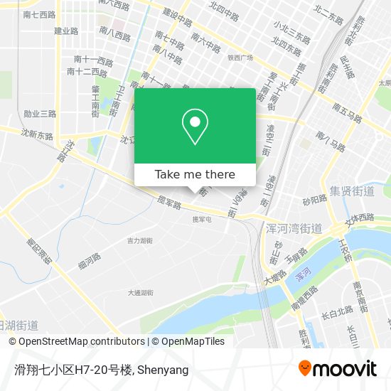 滑翔七小区H7-20号楼 map