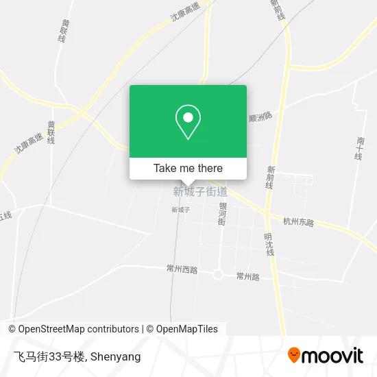 飞马街33号楼 map