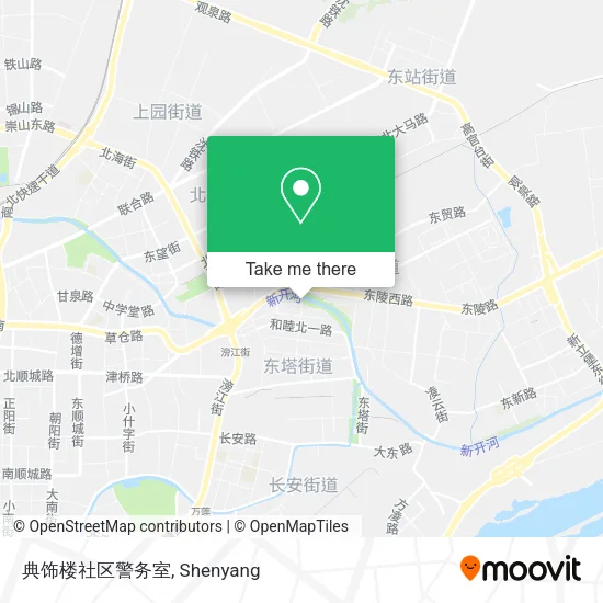 典饰楼社区警务室 map
