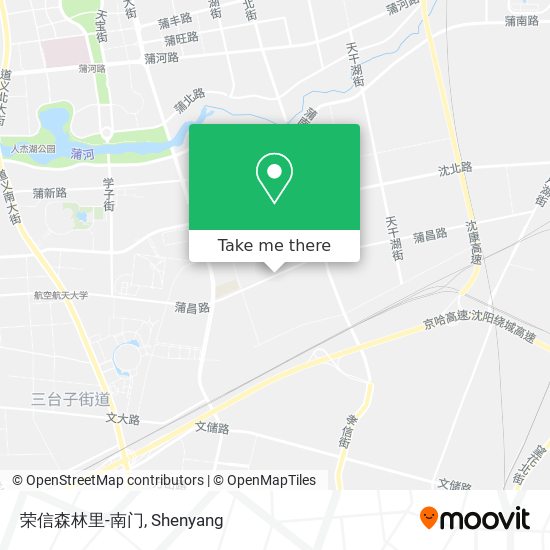 荣信森林里-南门 map