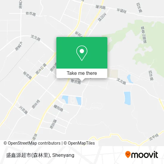 盛鑫源超市(森林里) map