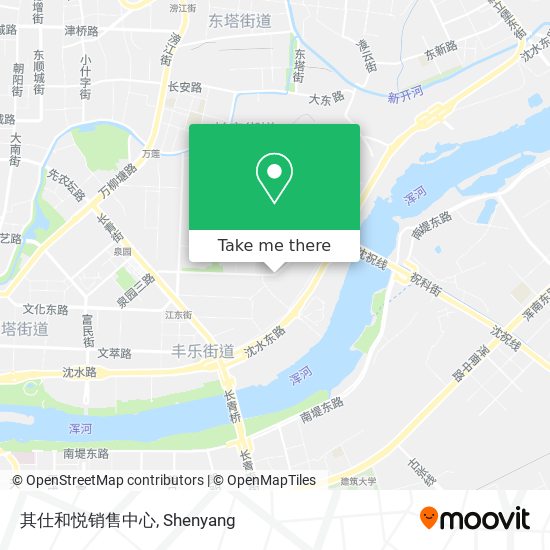 其仕和悦销售中心 map