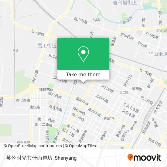 英伦时光其仕面包坊 map