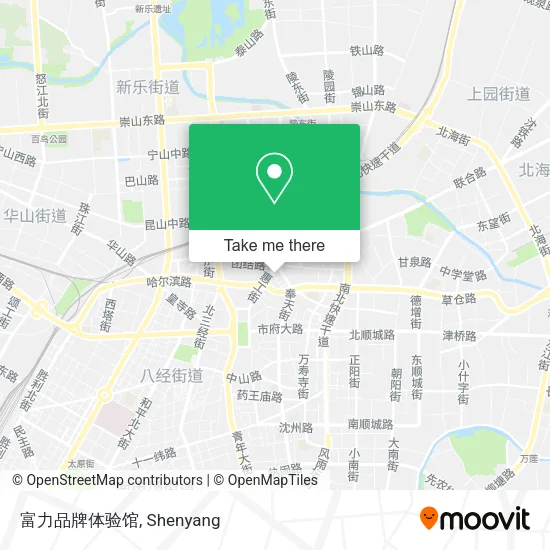 富力品牌体验馆 map