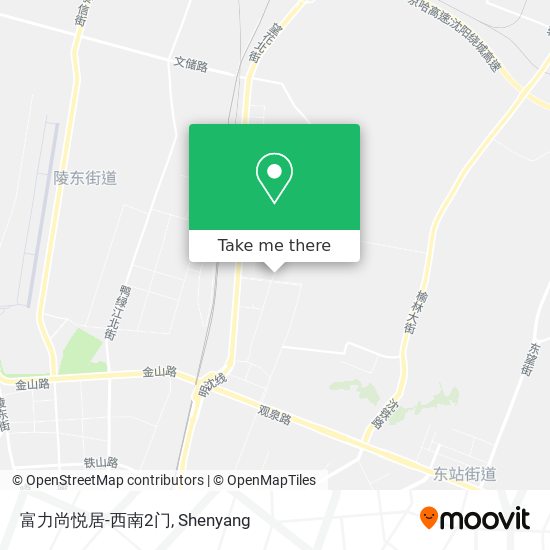 富力尚悦居-西南2门 map