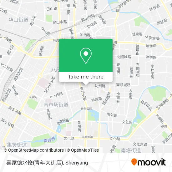 喜家德水饺(青年大街店) map