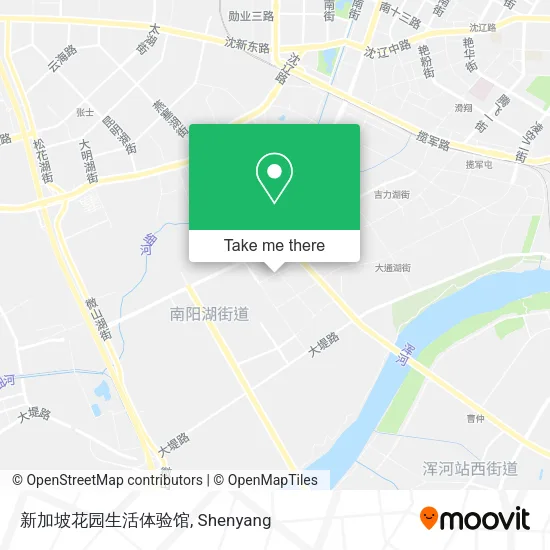 新加坡花园生活体验馆 map