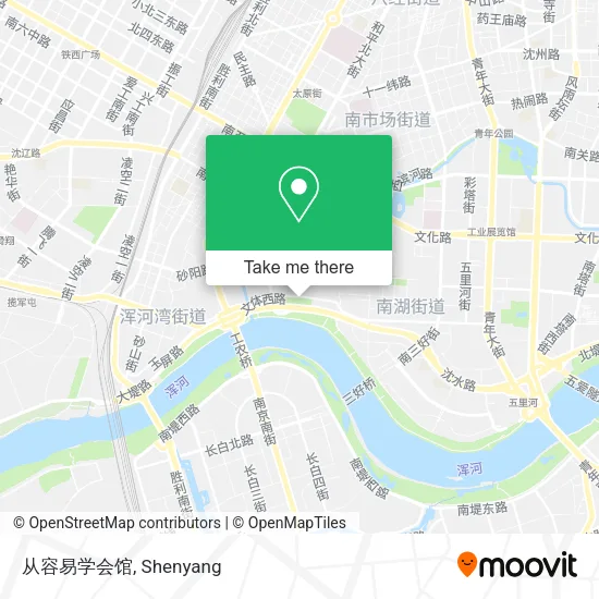 从容易学会馆 map
