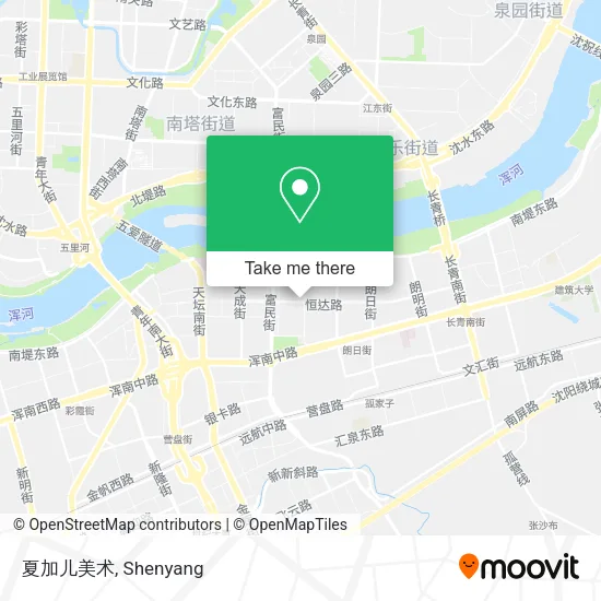 夏加儿美术 map
