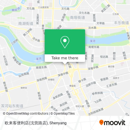 欧来客便利店(沈营路店) map