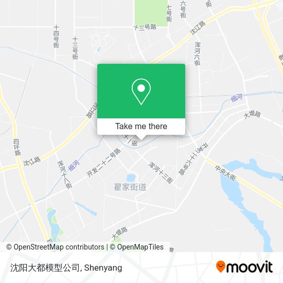 沈阳大都模型公司 map
