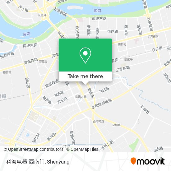 科海电器-西南门 map