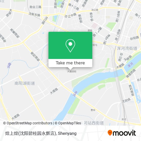 煌上煌(沈阳碧桂园永辉店) map