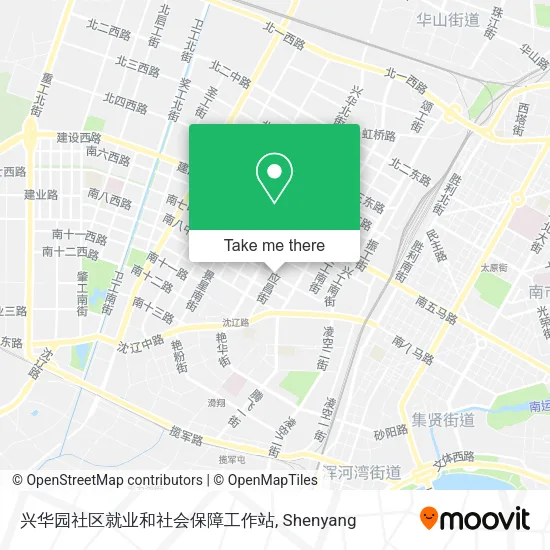 兴华园社区就业和社会保障工作站 map