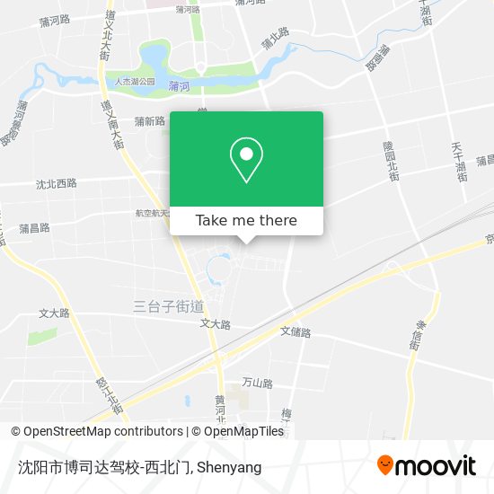 沈阳市博司达驾校-西北门 map
