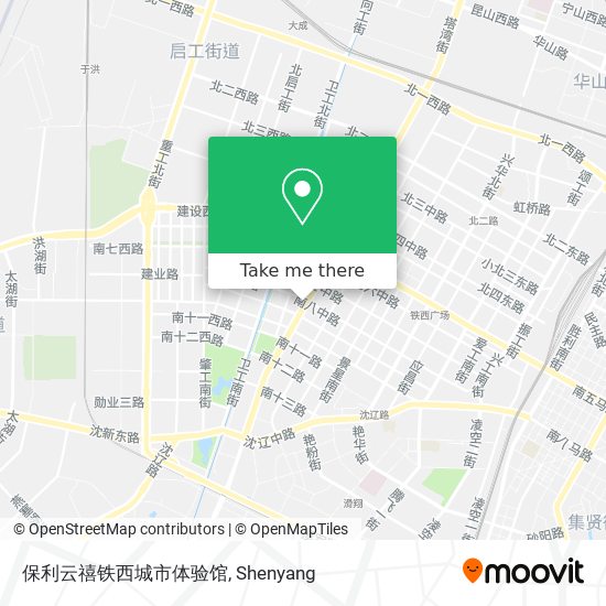 保利云禧铁西城市体验馆 map