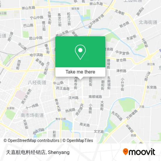天嘉航电料经销店 map