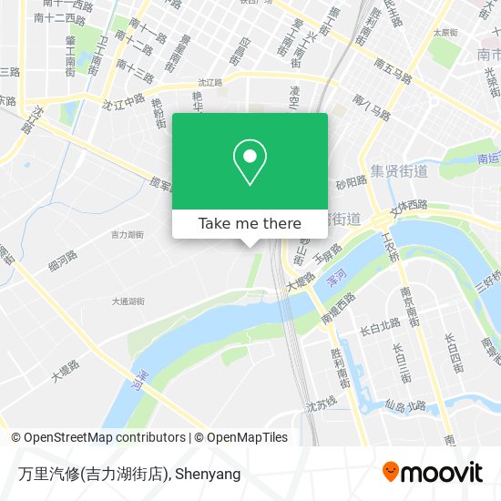 万里汽修(吉力湖街店) map