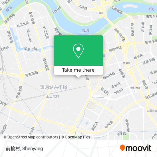 前榆村 map