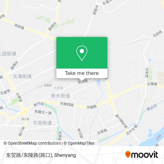 东贸路/东陵路(路口) map