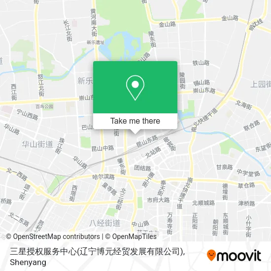 三星授权服务中心(辽宁博元经贸发展有限公司) map